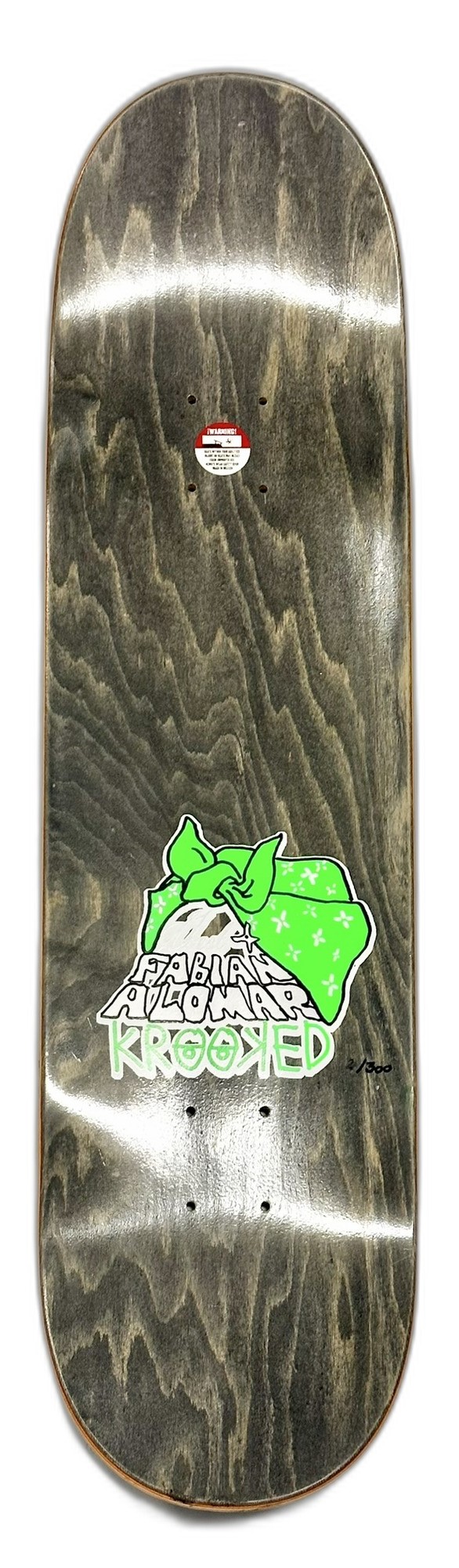 KROOKED FABIAN ALOMAR MELTED HOOD CAR DECK back