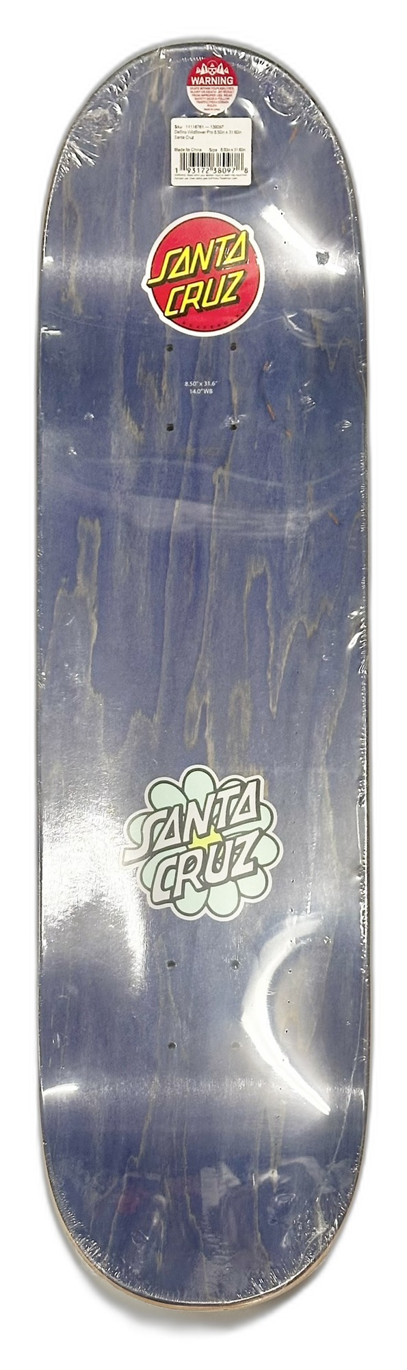 SANTA CRUZ FABIANA DELFINO FLOWER DECK back